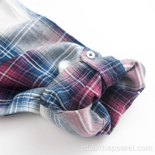 Heren Plaid Lente Herfst Casual Shirts met lange mouwen